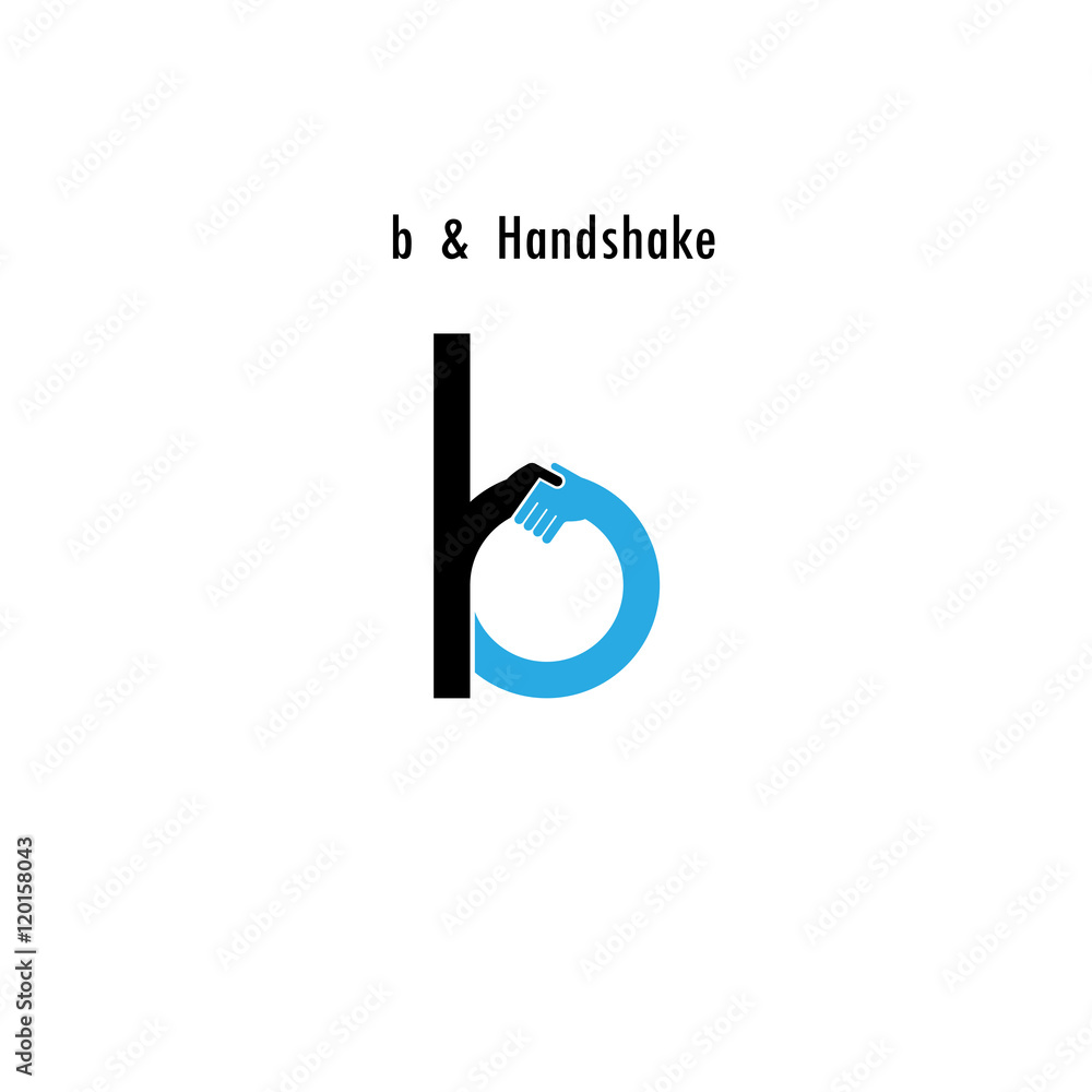 Creative b- letter icon abstract logo design vector template Creative b- letter icon abstract logo design vector template
