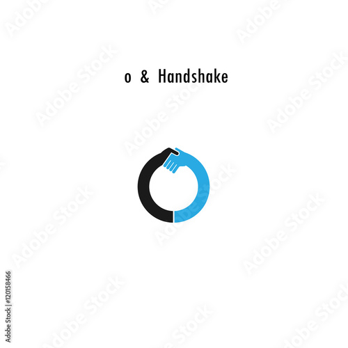 Creative O- letter icon abstract logo design vector template.