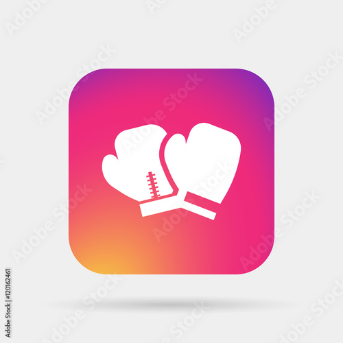 icon boxing gloves