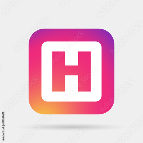 icon hospital sign