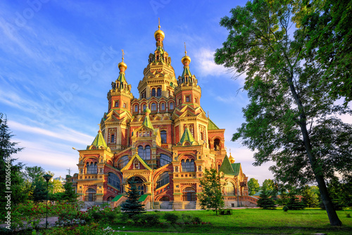 Russian orthodox church, St Petersburg, Russia