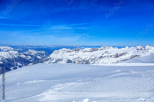 Alps, view from the top of Mt. Titlis in Switzerland © photogearch