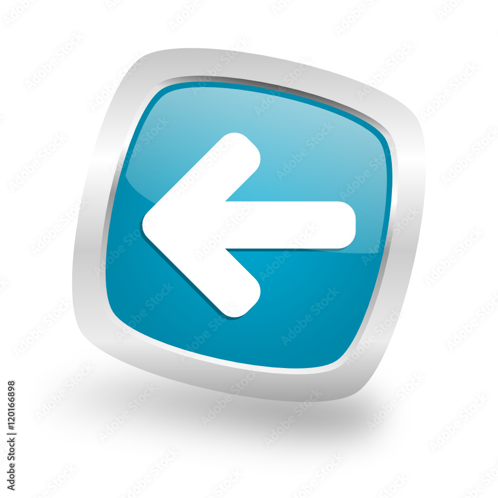 Modern design square blue arrow vector icon Modern design square blue arrow vector icon