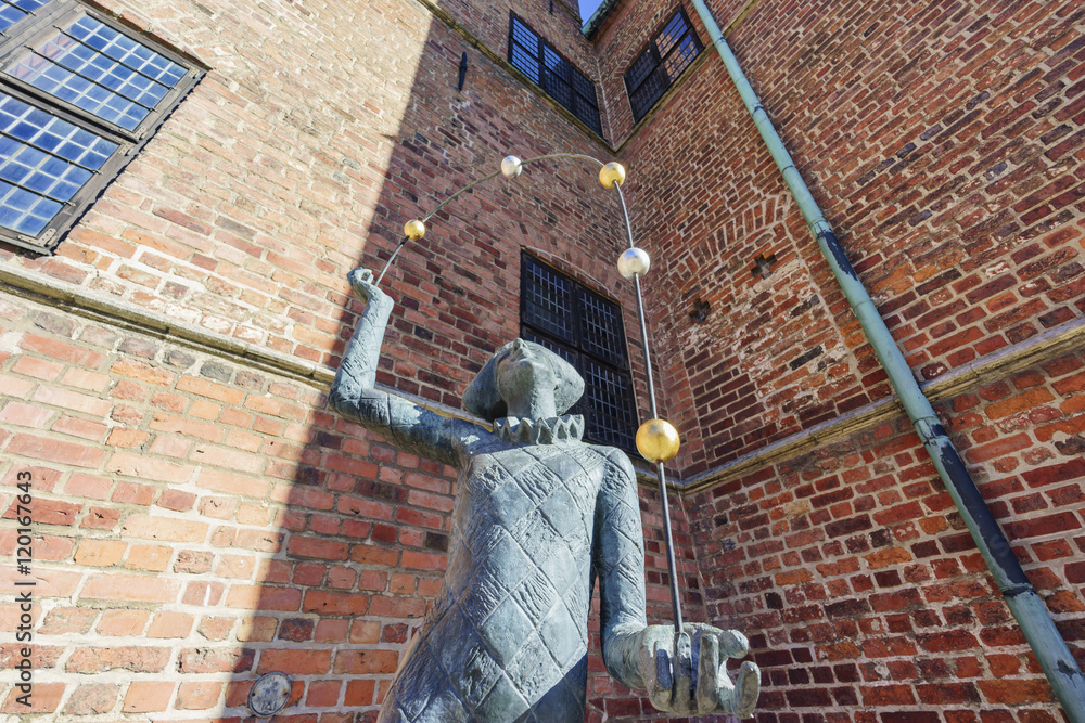 Naklejka premium The historical Malmo Castle