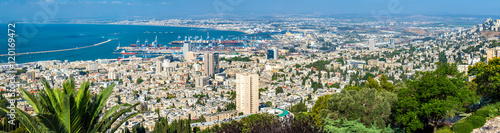 Panorama of Haifa from Mount Carmel