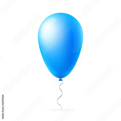 Abstract creative concept vector flight balloon with ribbon. For Web and Mobile Applications isolated on background, art illustration template design, business infographic and social media icon
