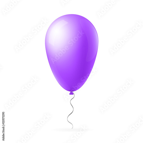 Abstract creative concept vector flight balloon with ribbon. For Web and Mobile Applications isolated on background, art illustration template design, business infographic and social media icon