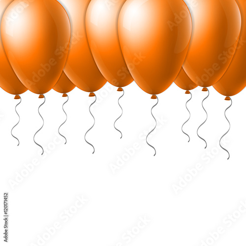 Abstract creative concept vector flight balloon with ribbon. For Web and Mobile Applications isolated on background, art illustration template design, business infographic and social media icon