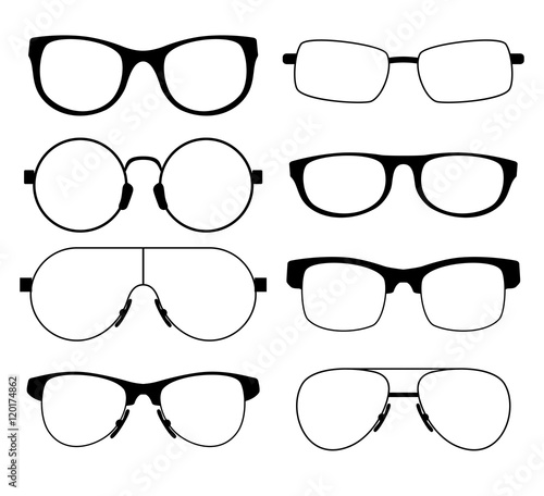 set of eyeglasses