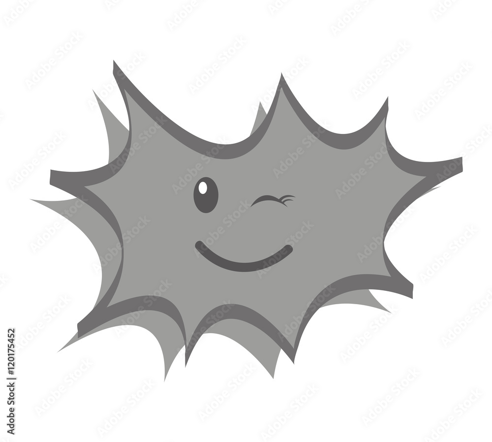 face emoticon kawaii comic vector illustration design face emoticon kawaii comic vector illustration design