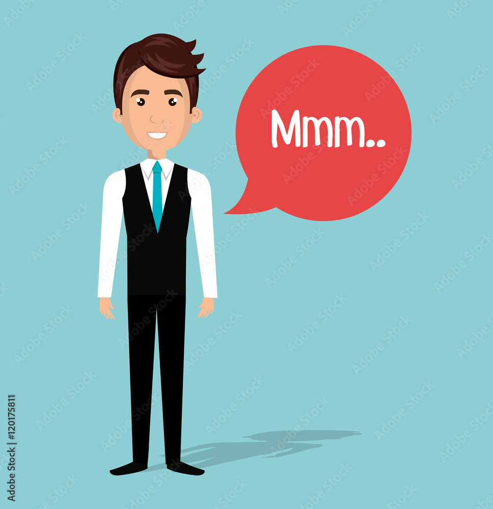 man talk chat bubble isolated vector illustration eps 10 man talk chat bubble isolated vector illustration eps 10
