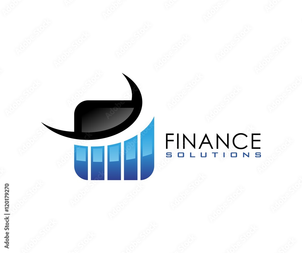 Obraz premium Finance logo