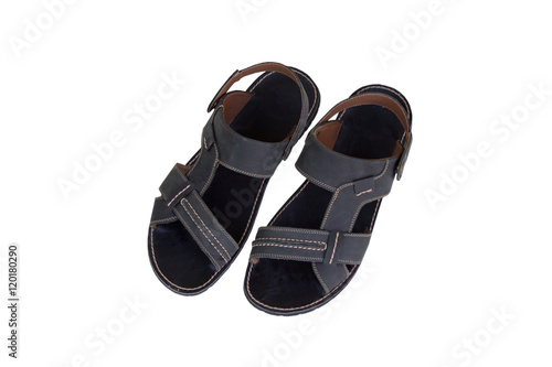 black sandals for men