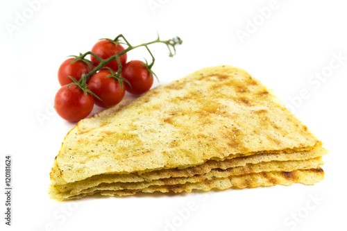 Pane carasau e pomodorini