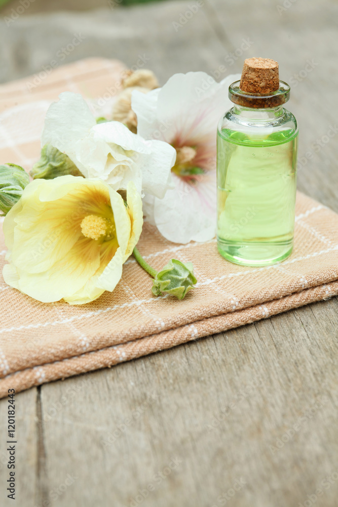 mallow essential oil container mallow essential oil container