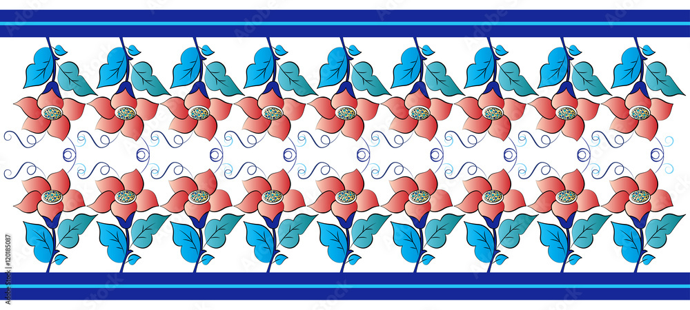 Decorative Background sixteen Stock Vector | Adobe Stock