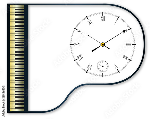 Grand Piano Keeping Time