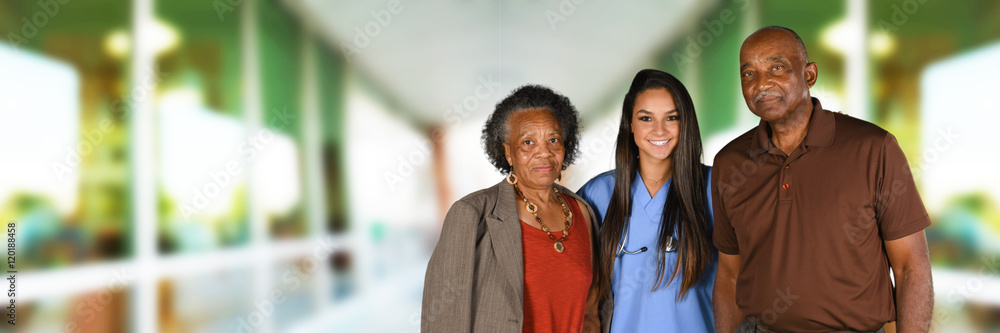 Health Care Worker and Elderly Patient Health Care Worker and Elderly Patient