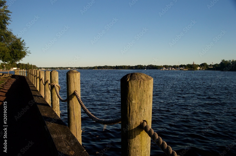 Fototapeta premium Riverside view 