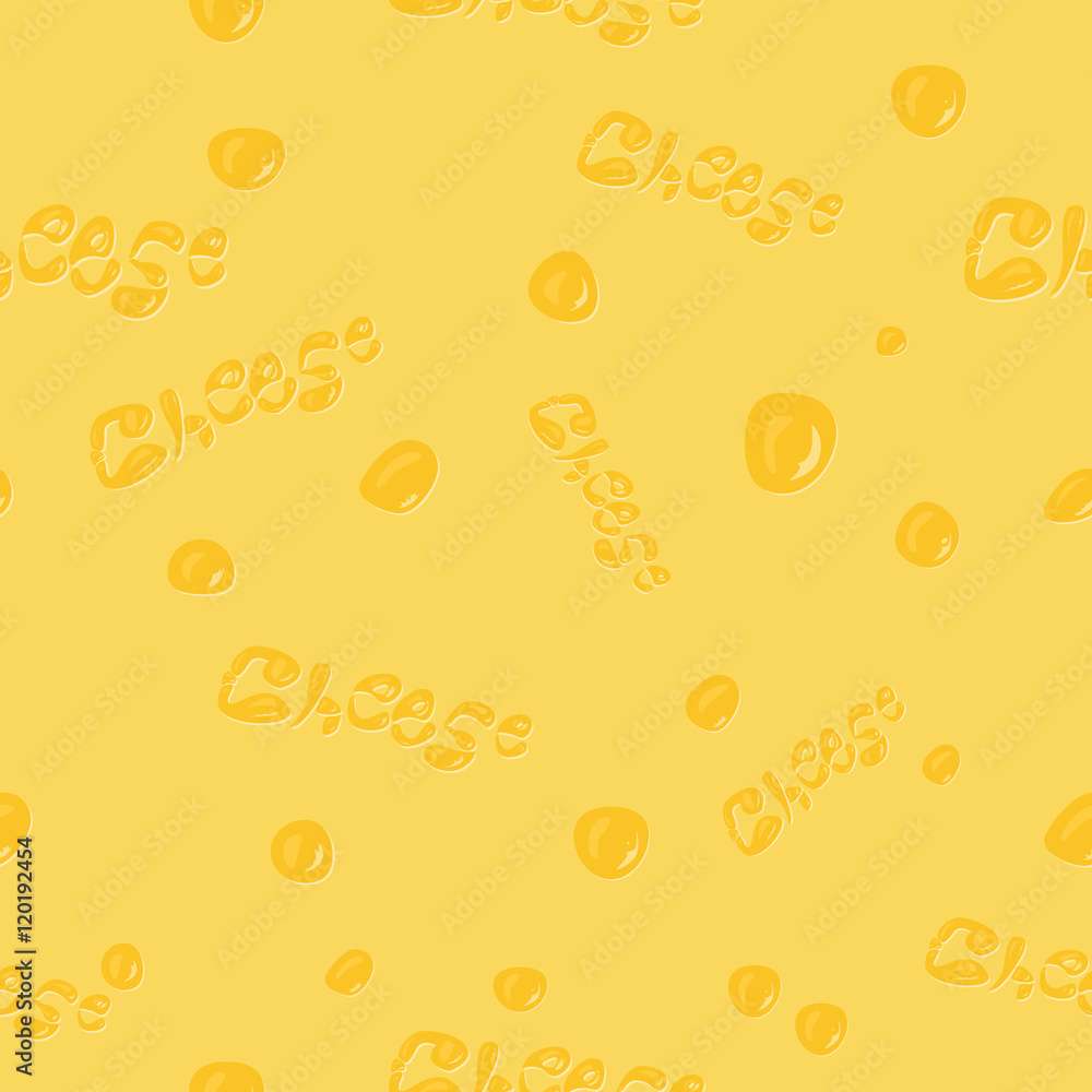 cheese pattern with the word cheese pattern with the word