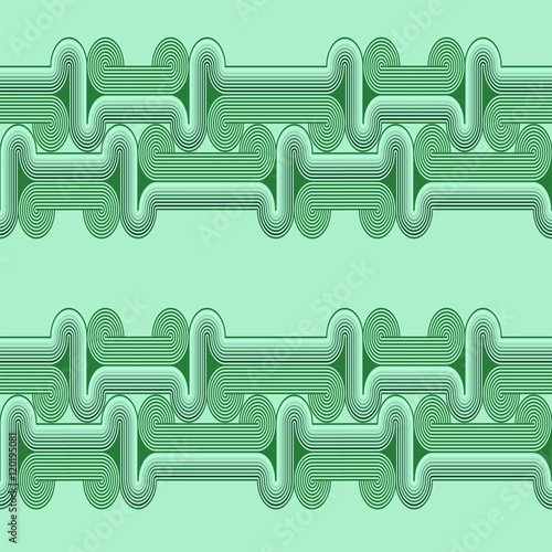 Ornament Muster Hintergrund Mosaik Stoffmuster Tapetenmuster Kachel Tilde Gestaltung Homepagehintergrund 70er Jahre Druck Papiermuster Internetseitenmuster türkis mint