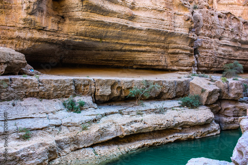 Wadi Shab in Oman