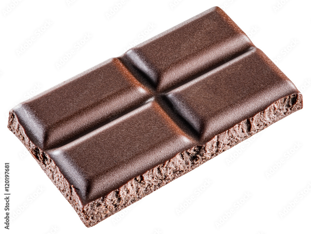 Pieces of chocolate bar. File contains clipping paths. Pieces of chocolate bar. File contains clipping paths.