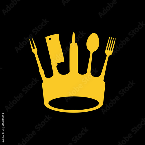 Crown of kitchen utensils