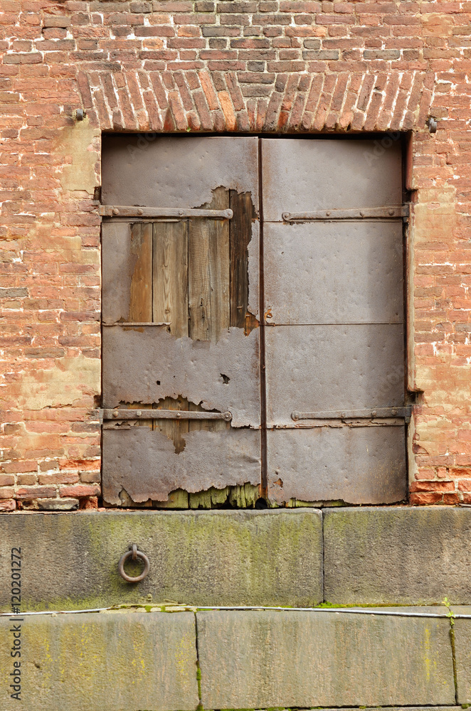 Fototapeta premium Old doors in the Bastion.