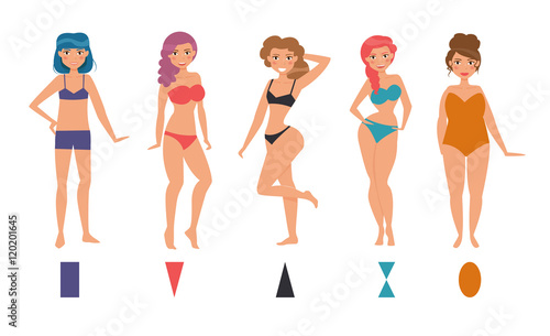 Type of female figures.