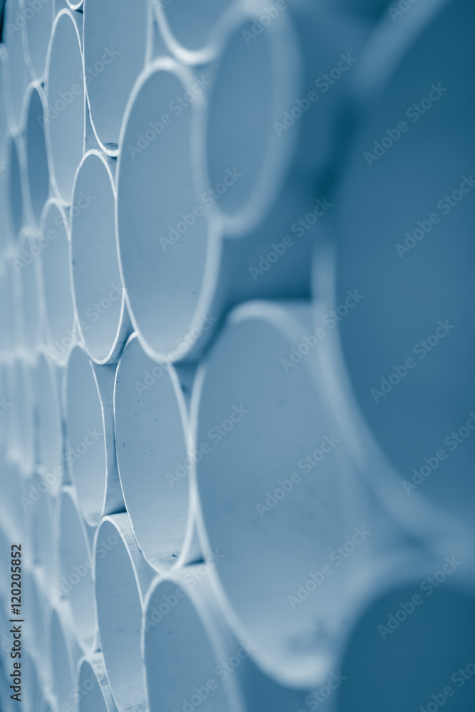 Obraz premium The abstract metal pipes background