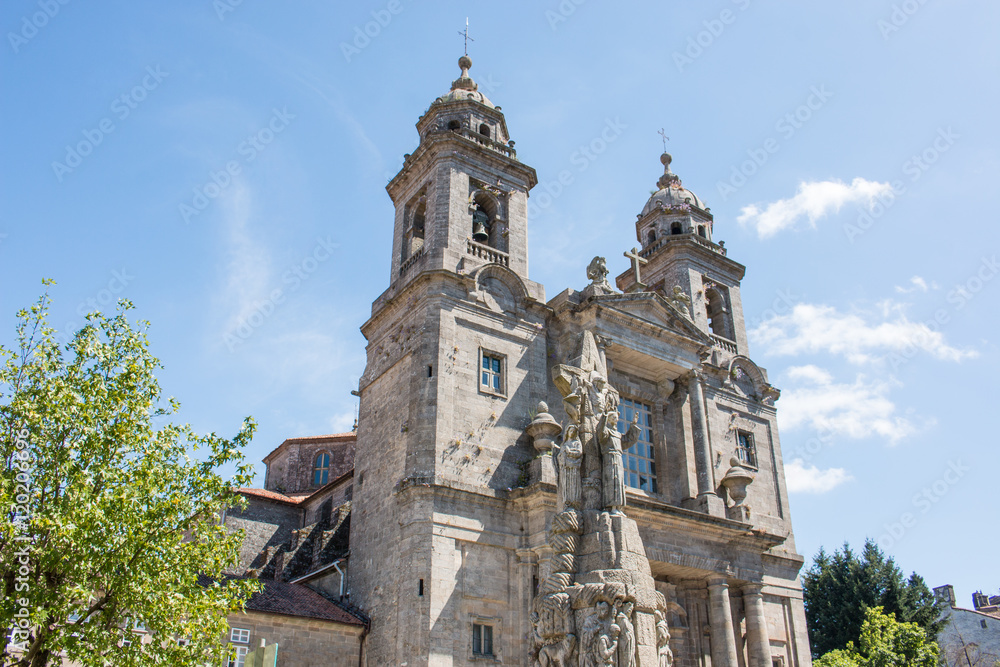 Convento de San Francisco de Santiago de Compostela Galicien Spanien
