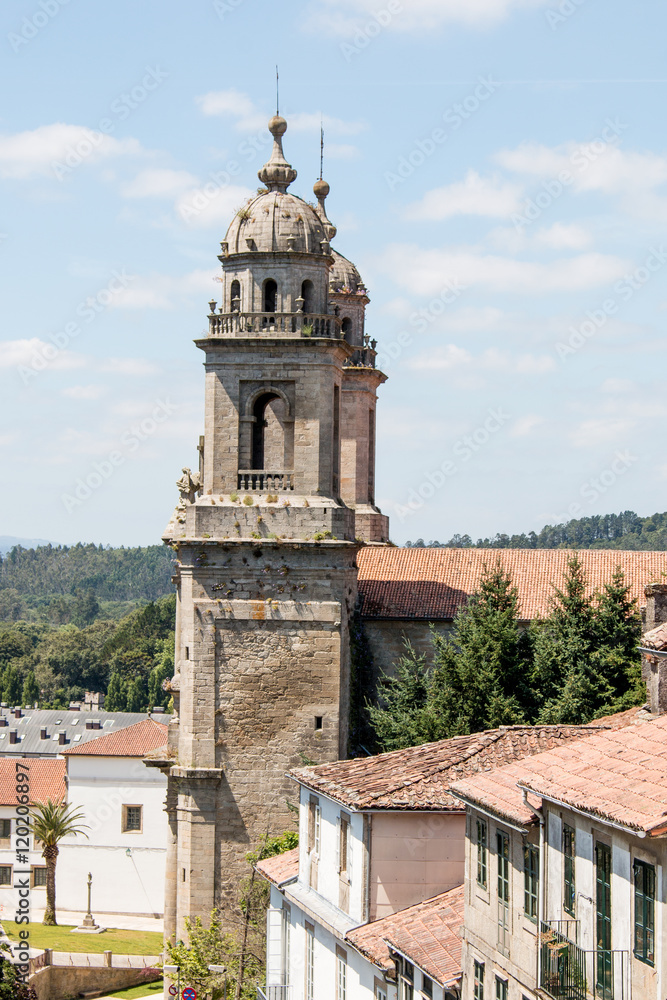 Obraz premium Convento de San Francisco de Santiago de Compostela Galicien Spanien