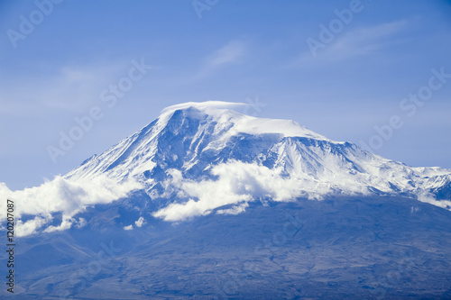 The top of Mount Ararat