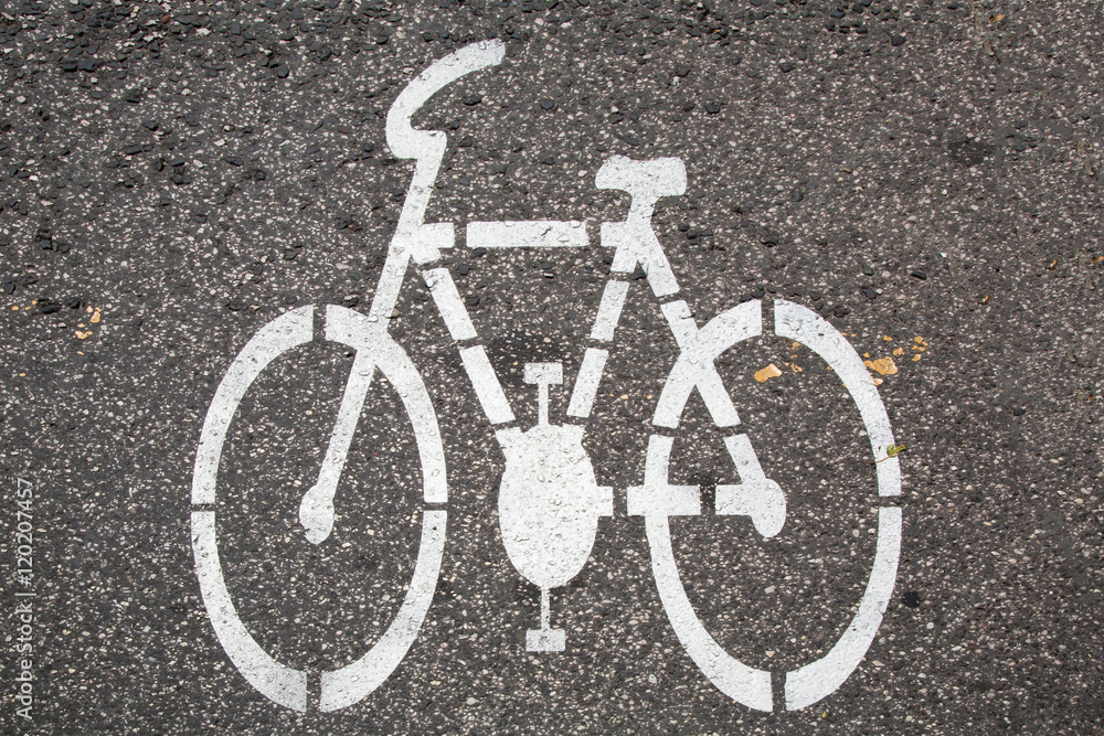 Fahrradweg-Schild
Fahrradweg-Schild