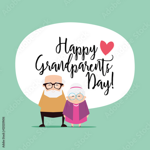 Grandparents day background