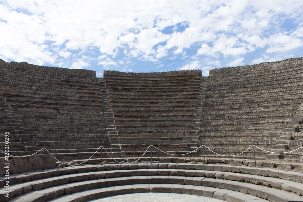 Scavi Archeologici di Pompei - Teatro Piccolo