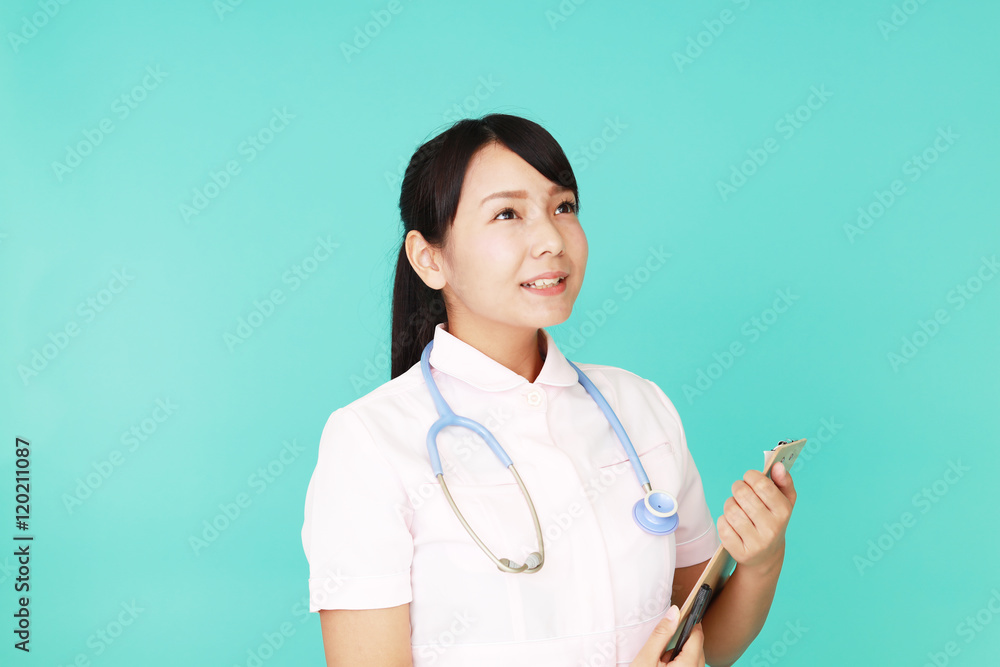 笑顔の看護師 笑顔の看護師