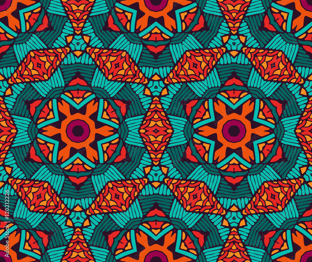 Abstract seamless pattern ornamental.