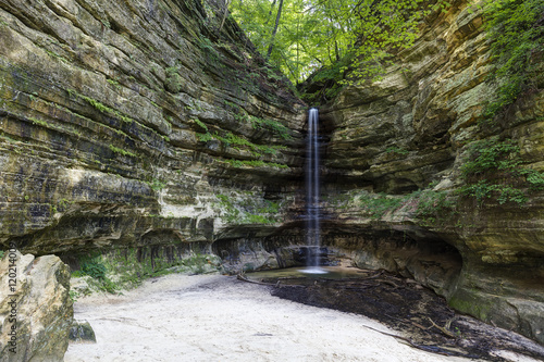 St. Louis Waterfall view from below