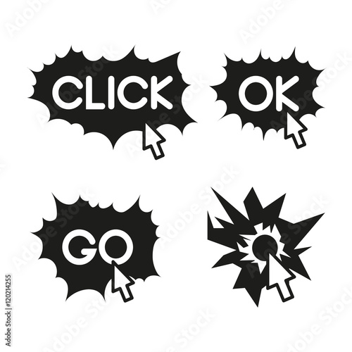 Button for the web in the gap, click, go, ok. Web arrow