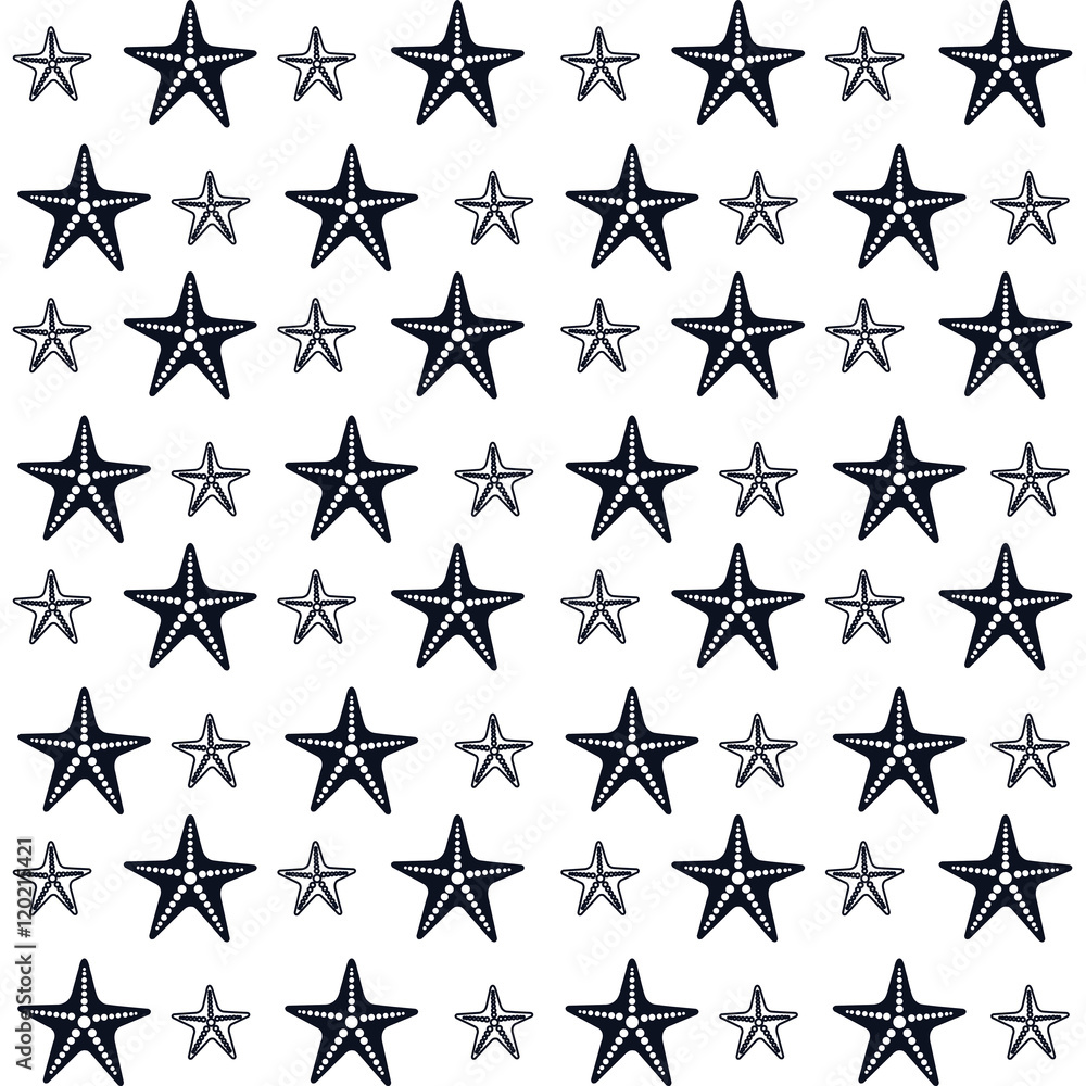 Naklejka premium sea world life isolated vector illustration eps 10