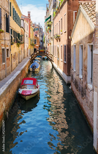 Canal in Venice Italy © arbalest