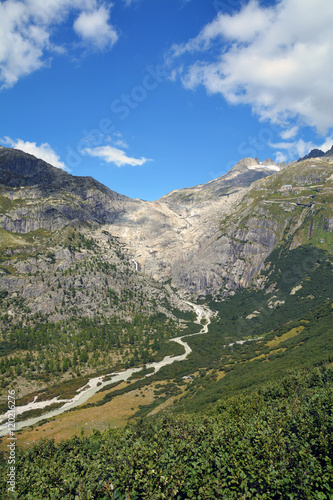 Rhonegletscher, Rhonequelle, Schweiz