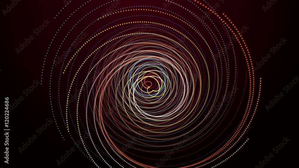 Futuristic video animation with particle stripe object and blinking light in slow motion, 4096x2304 loop 4K Futuristic video animation with particle stripe object and blinking light in slow motion, 4096x2304 loop 4K