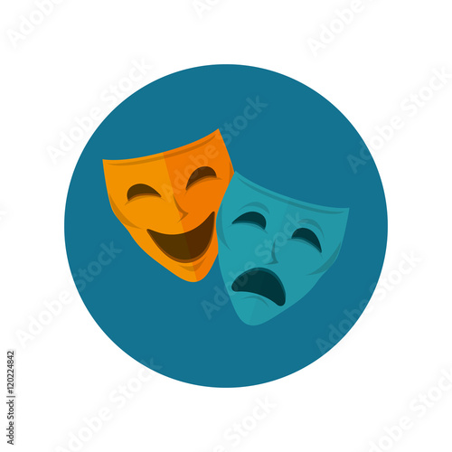 cartoon cinema film festival movie design vector illustration eps 10
