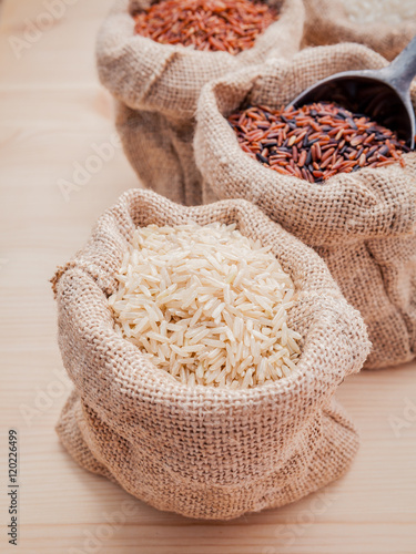 Mixed whole grain traditional thai rices best rices for healthy