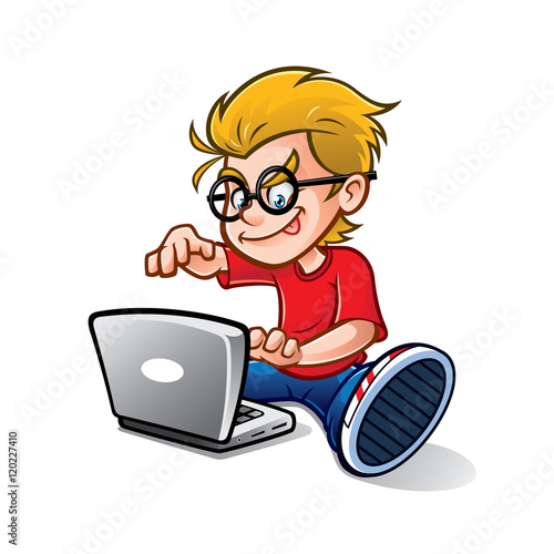 Geeky Kid Blogging