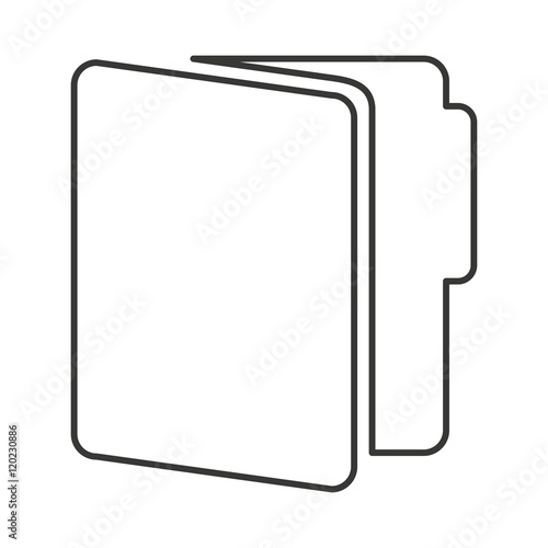 folder file document isolated icon vector illustration design