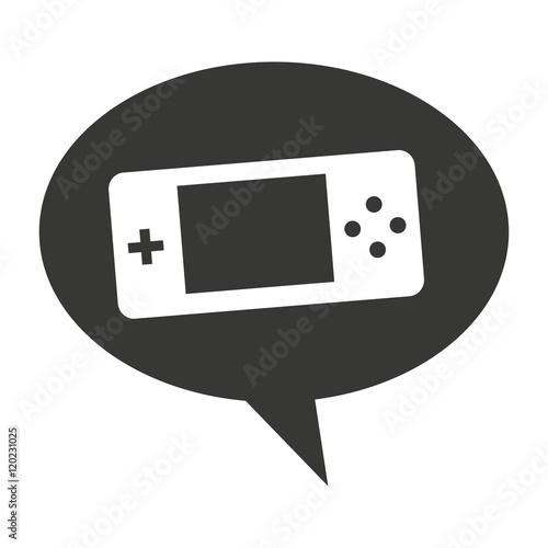video game console isolated icon vector illustration design